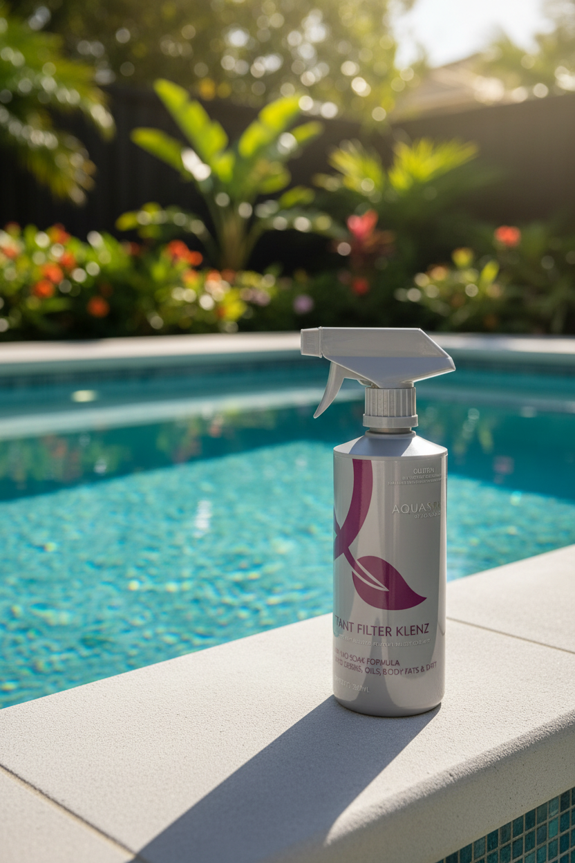 AquaSpa Instant Filter Klenz 500ml spa pool filter cleaner spa pool