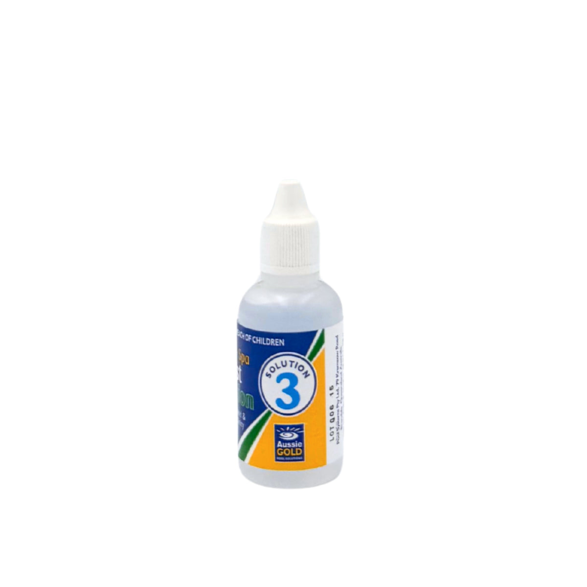 Aussie Gold Test Solution No. 3 – Pool Water Test Solution