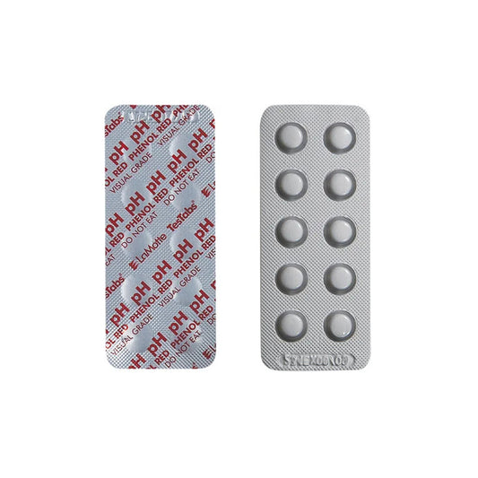 Aussie Gold Phenol Red Test Tablets - 10 tablets per strip