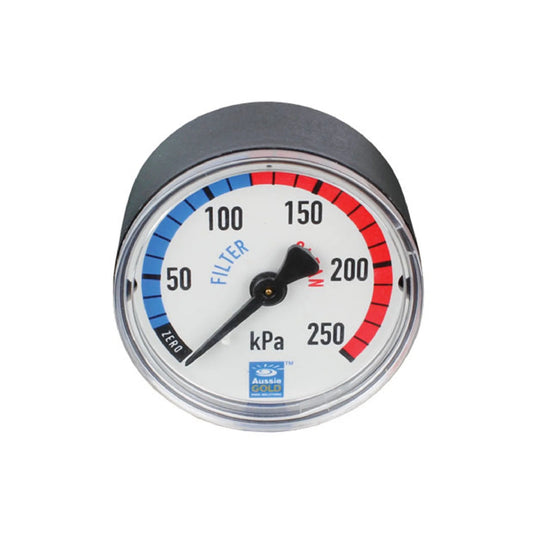 Aussie Gold - Pressure Gauge Centre Mount Plastic Case