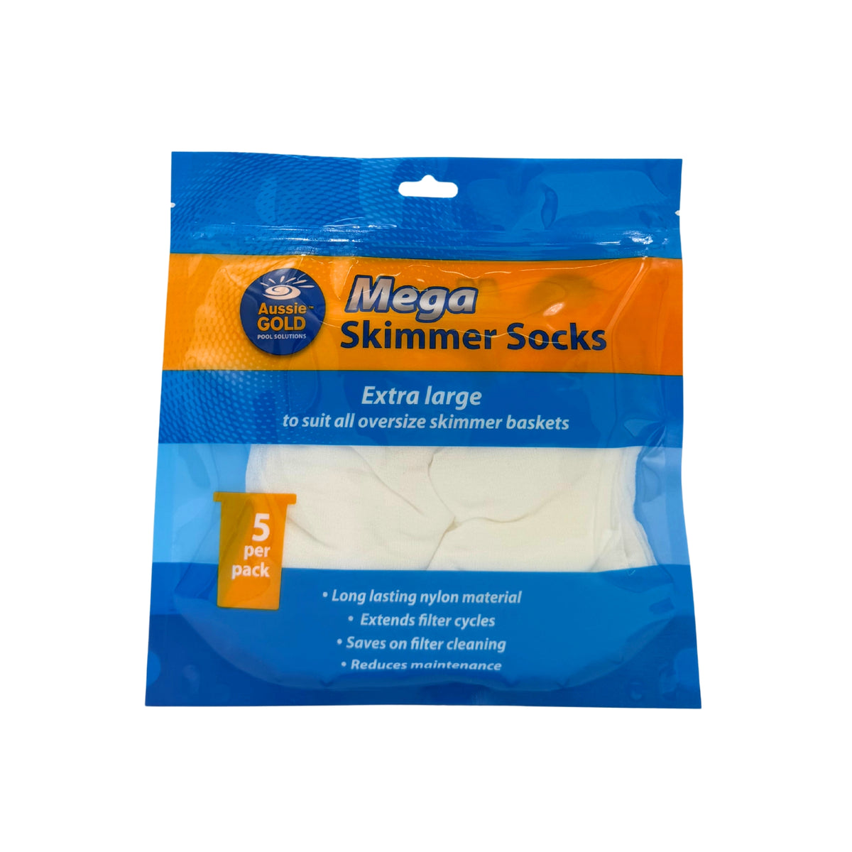 Aussie Gold Mega Skimmer Socks – Pack of 5