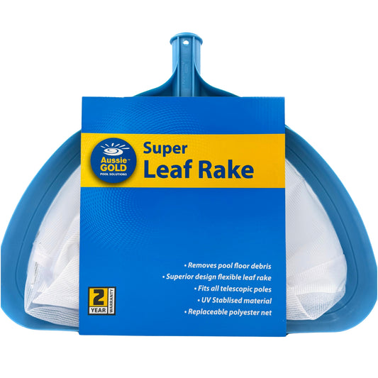 Aussie Gold Super Leaf Rake | Heavy-Duty Pool Leaf & Debris Net