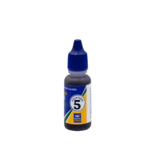 Aussie Gold Test Solution No. 5 – Pool Water Test Solution