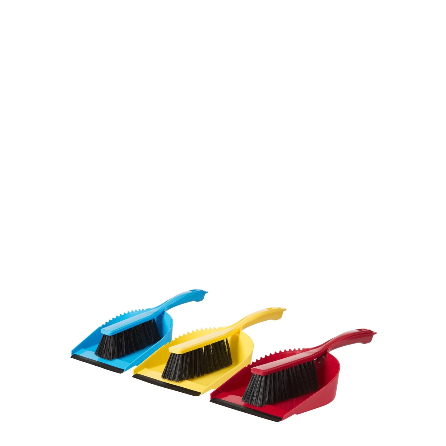 Browns Rubber Bladed Dustpan & Brush Set – Assorted Colours