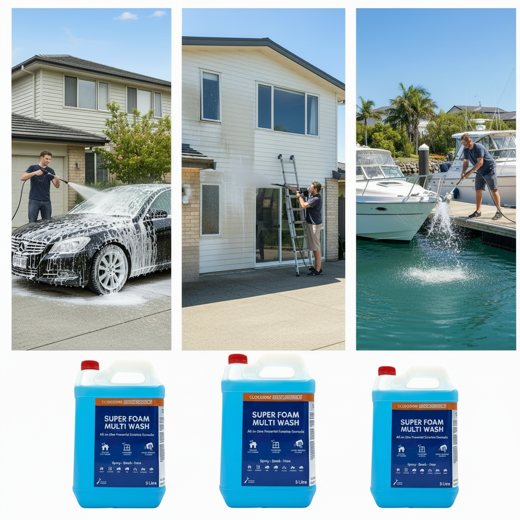 Super Foam Exterior Cleaner | House, Window & Vehicle Wash