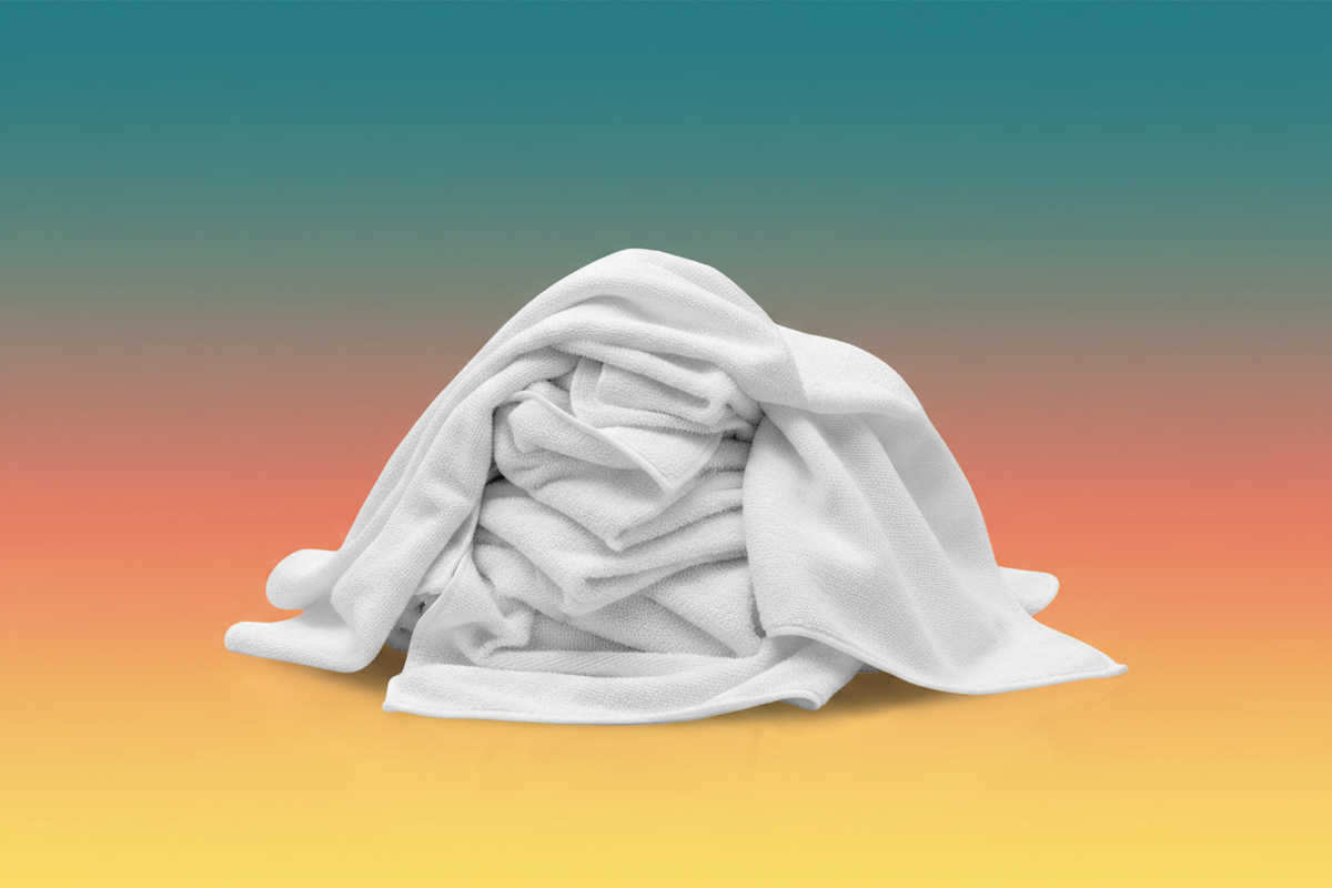 Assorted Towelling Cleaning Rags – Thick & Absorbent