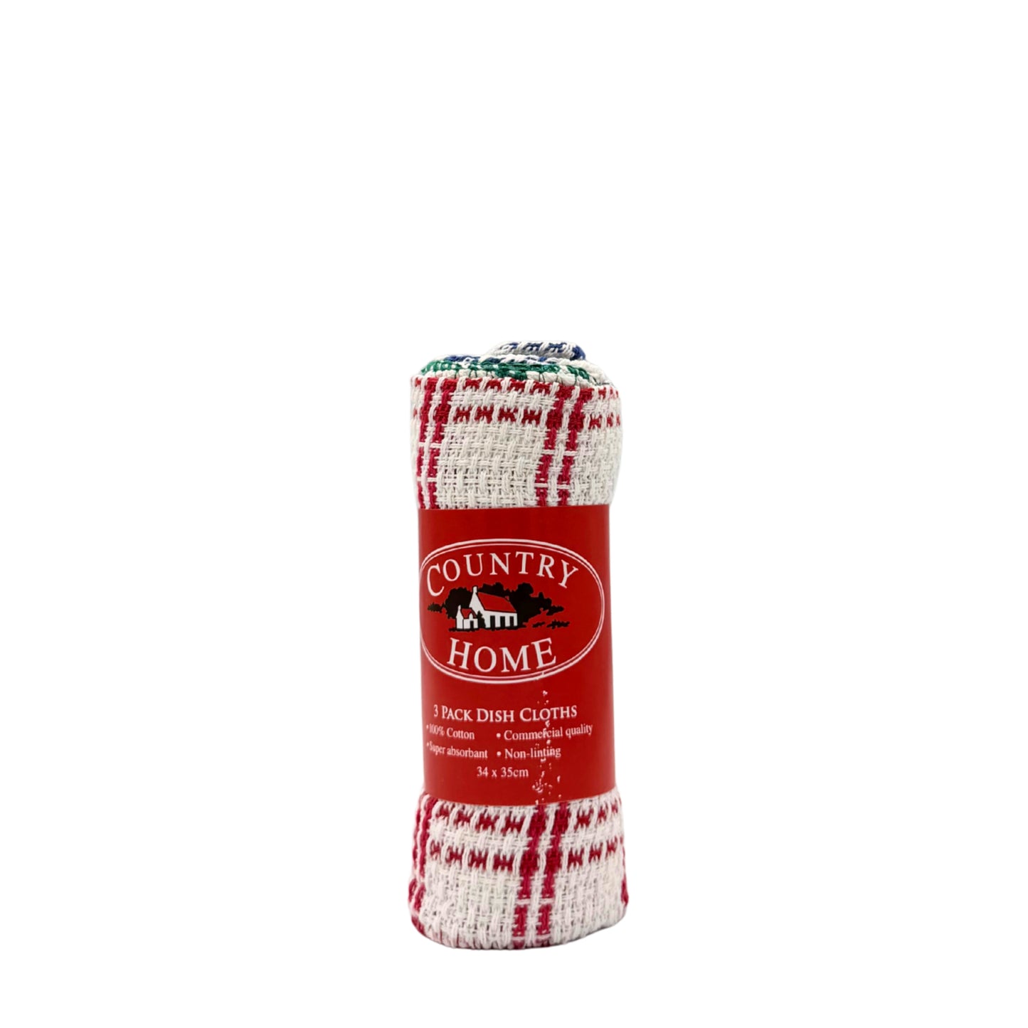 Country Home Jacquard Dish Cloths – 3 Pack