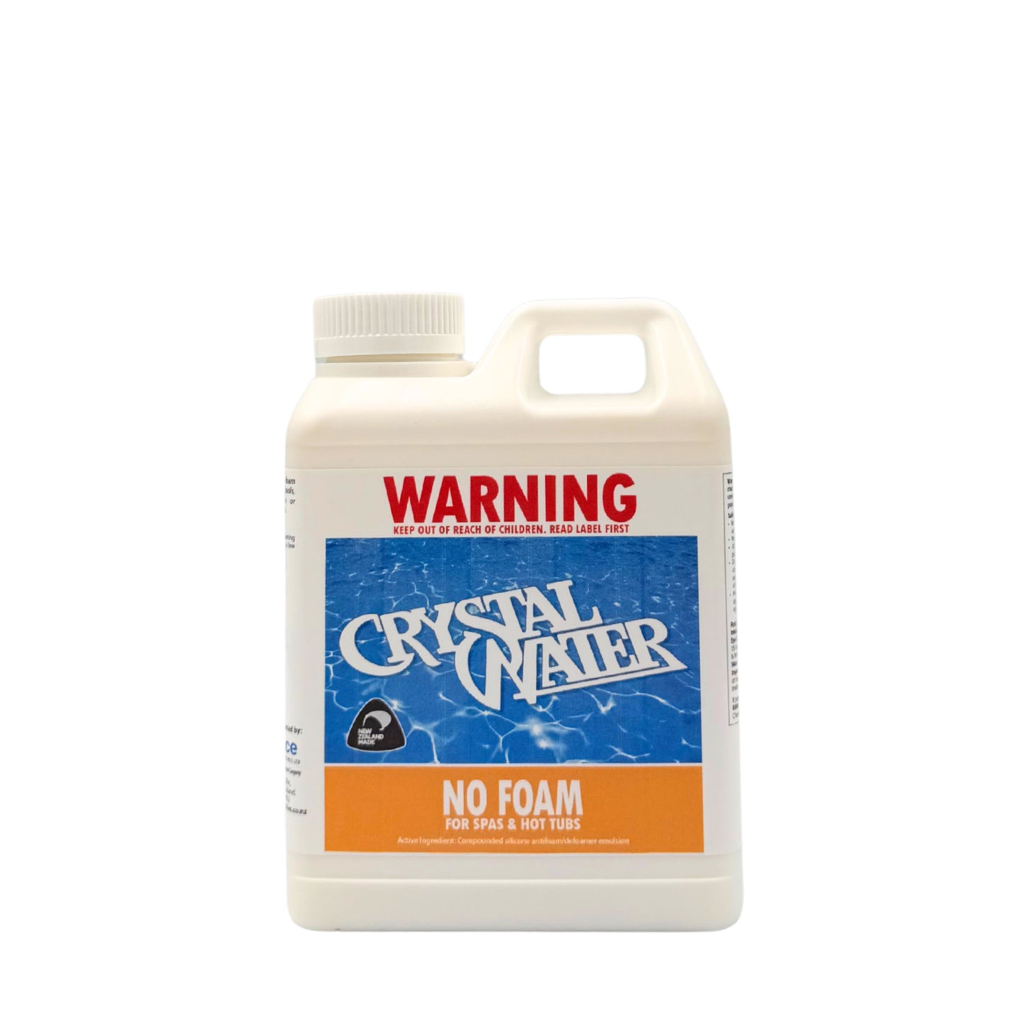 Crystal Water No Foam – Pool & Spa Defoamer 1L