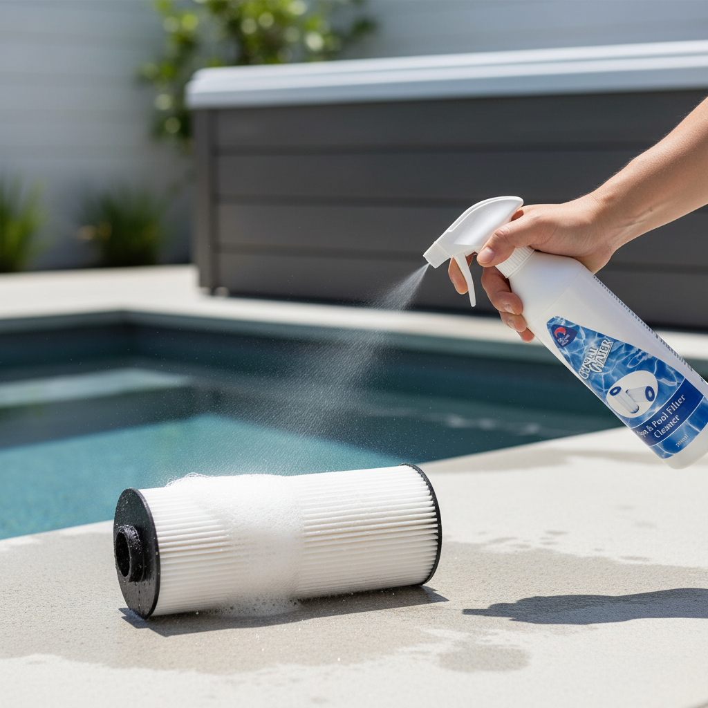 Crystal Water Spa & Pool Filter Cleaner 500ml