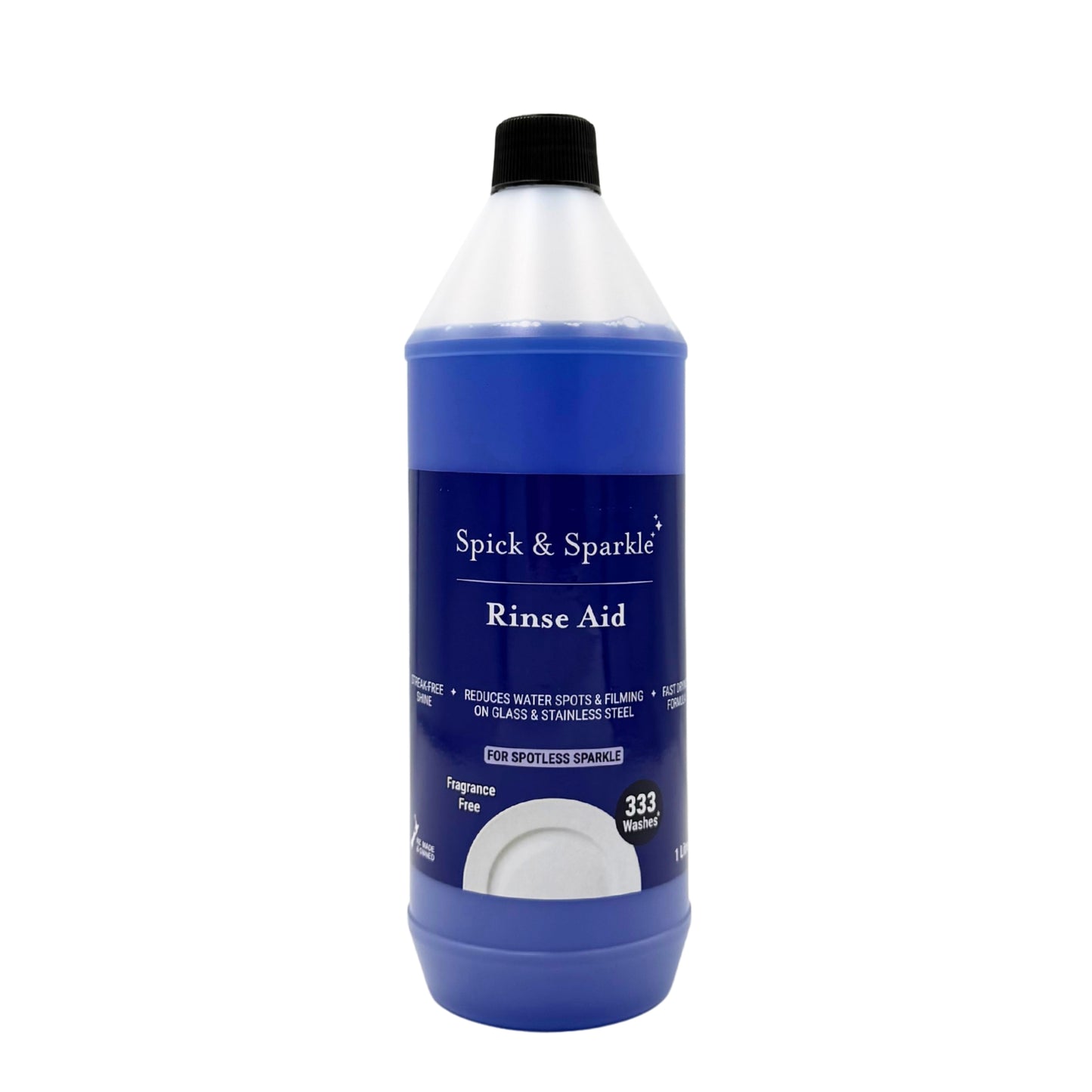 Spick & Sparkle Rinse Aid – Streak-Free Shine