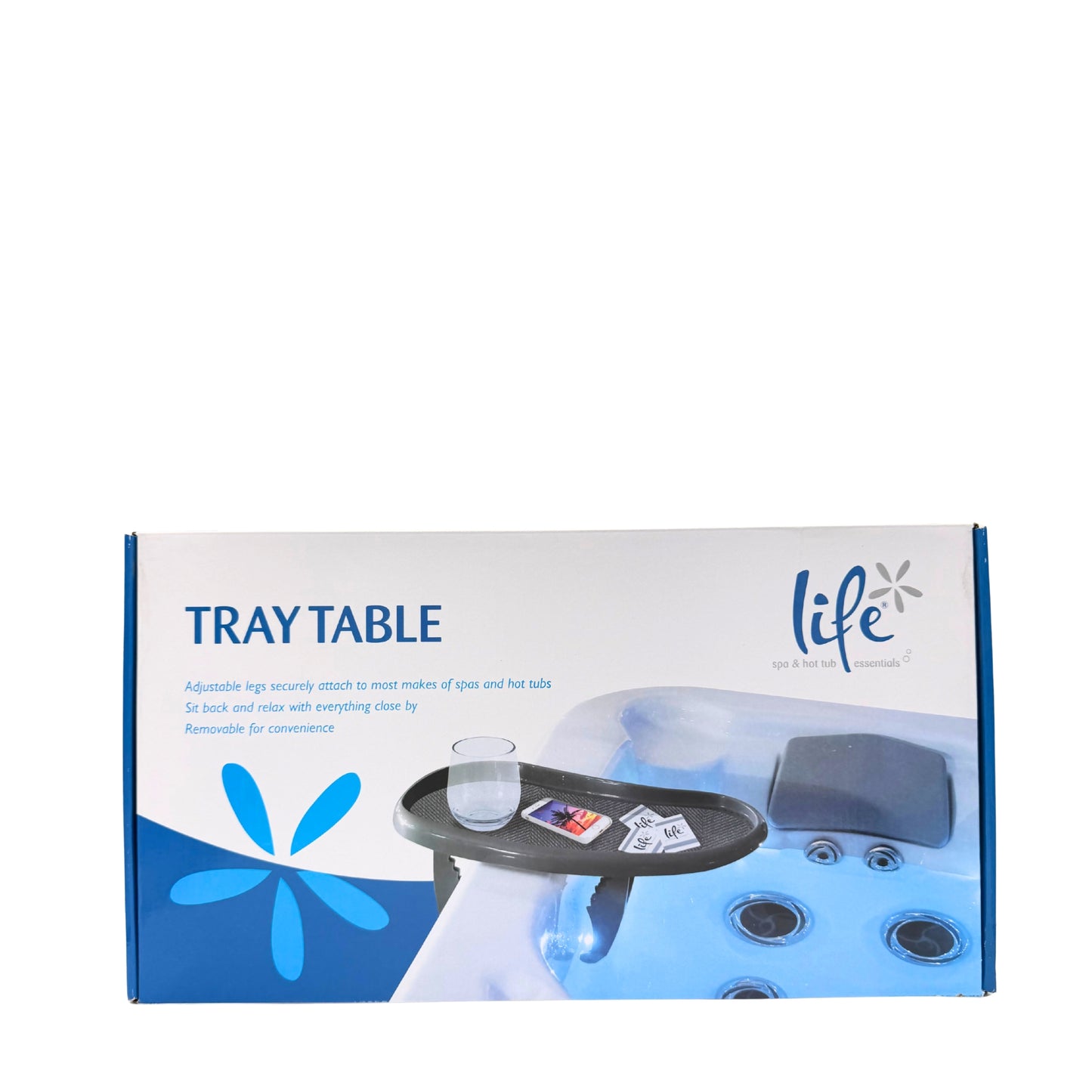 Life Spa Bar – Adjustable Spa Tray Table