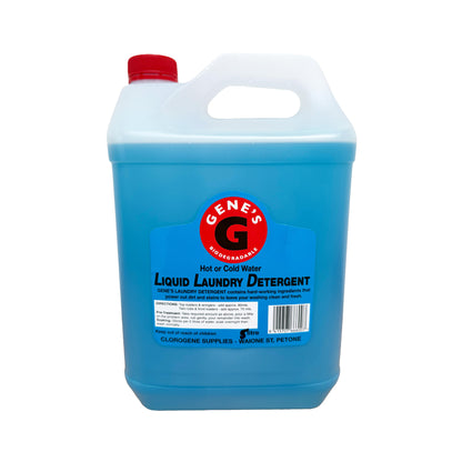 Gene’s Liquid Laundry Detergent – Tough on Stains, Gentle on Fabrics (NZ Made)