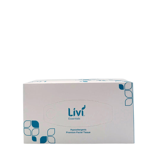 Livi Facial Tissues Hypoallergenic 2 ply