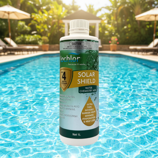 Lochlor Solar Shield - Invisible Liquid Pool Cover