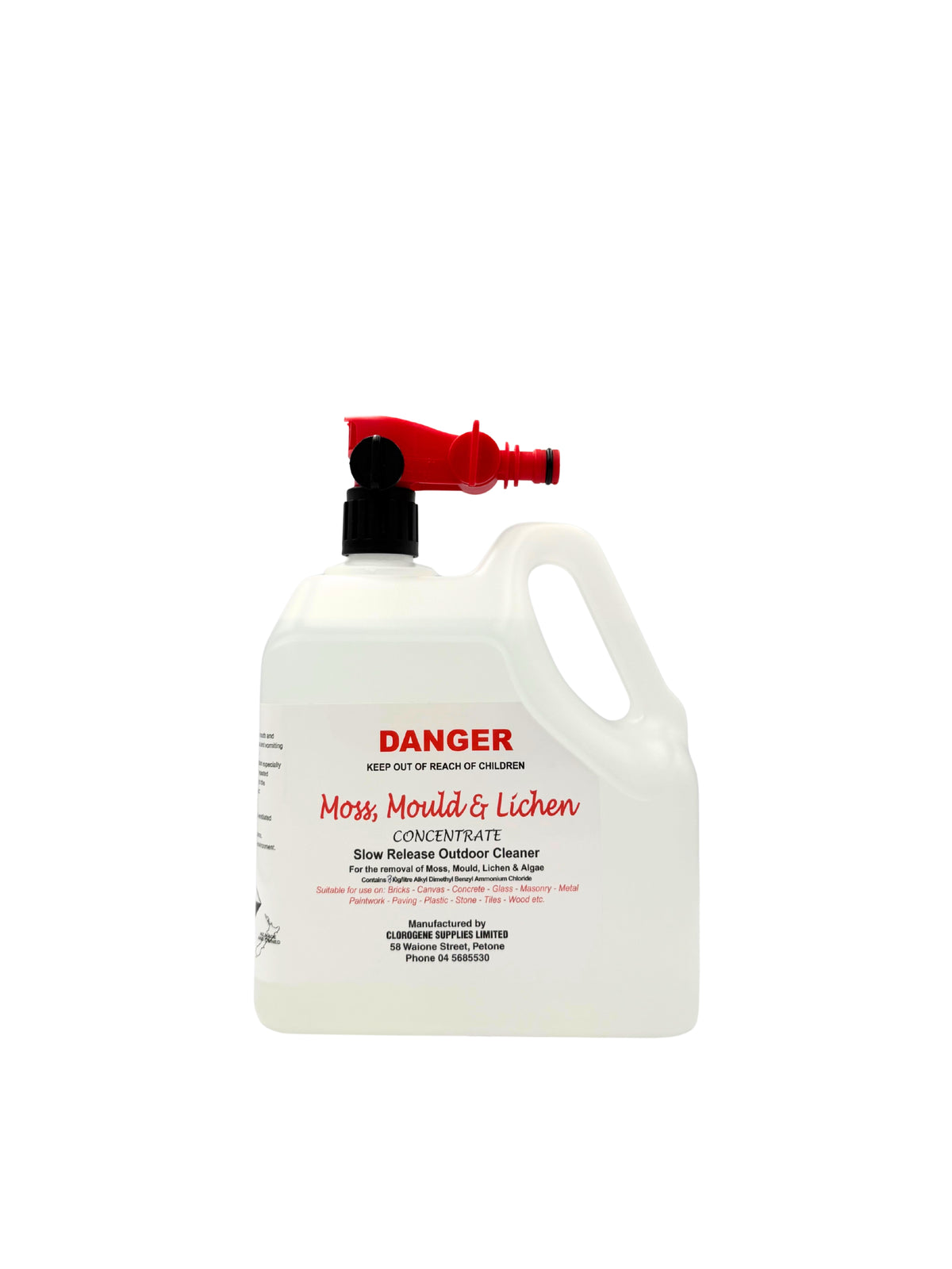 Moss Boss Ready to Use 2.5L - Kills Moss, Mould & Lichen
