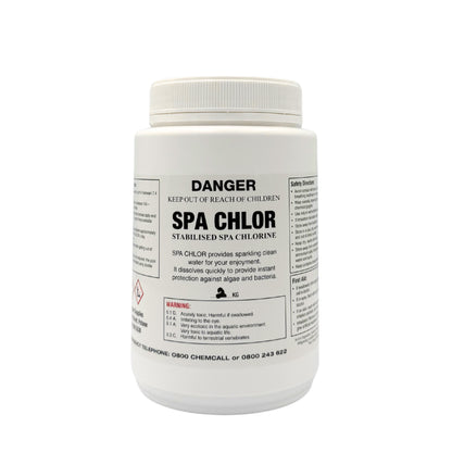 Pool Guys Spa Chlor – NZ Made Stabilised Spa Chlorine