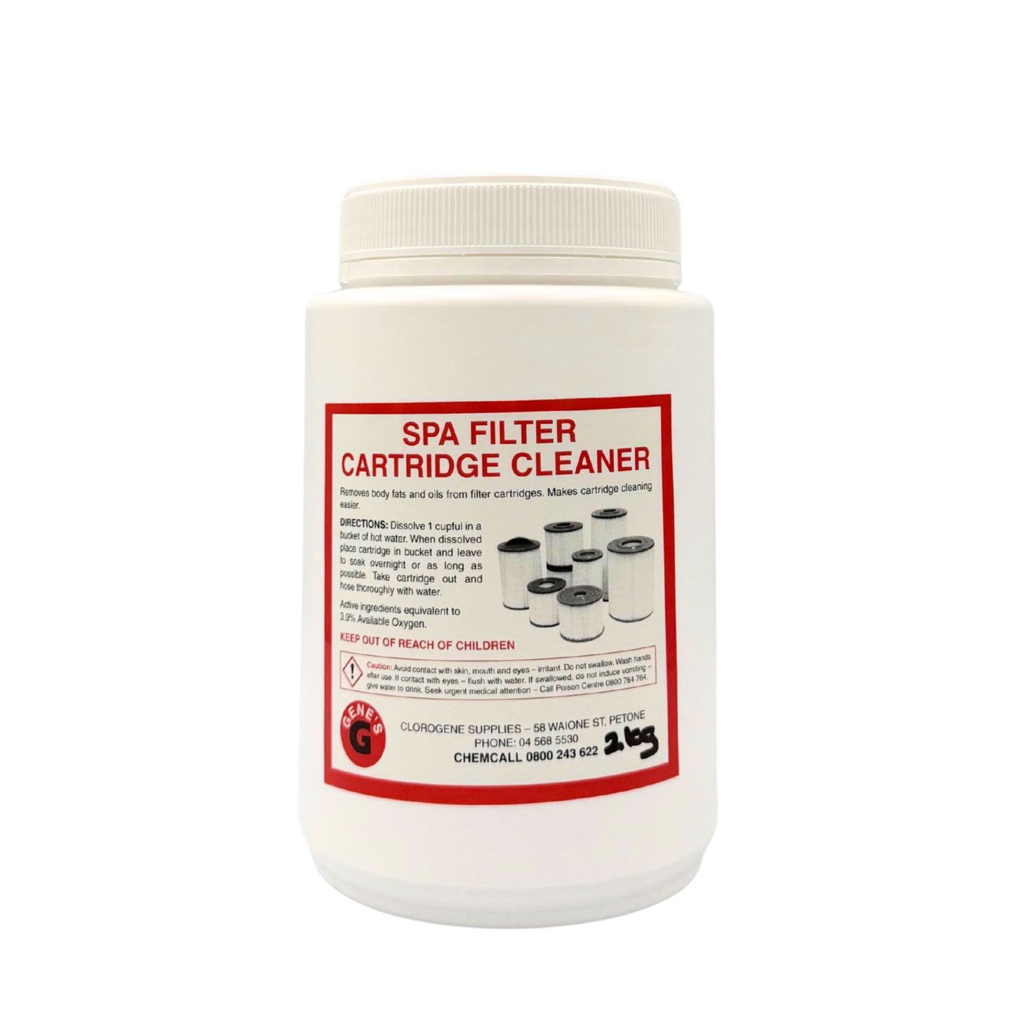 The Pool Guys Cartridge Cleaner – Spa & Pool Filter Cleaner