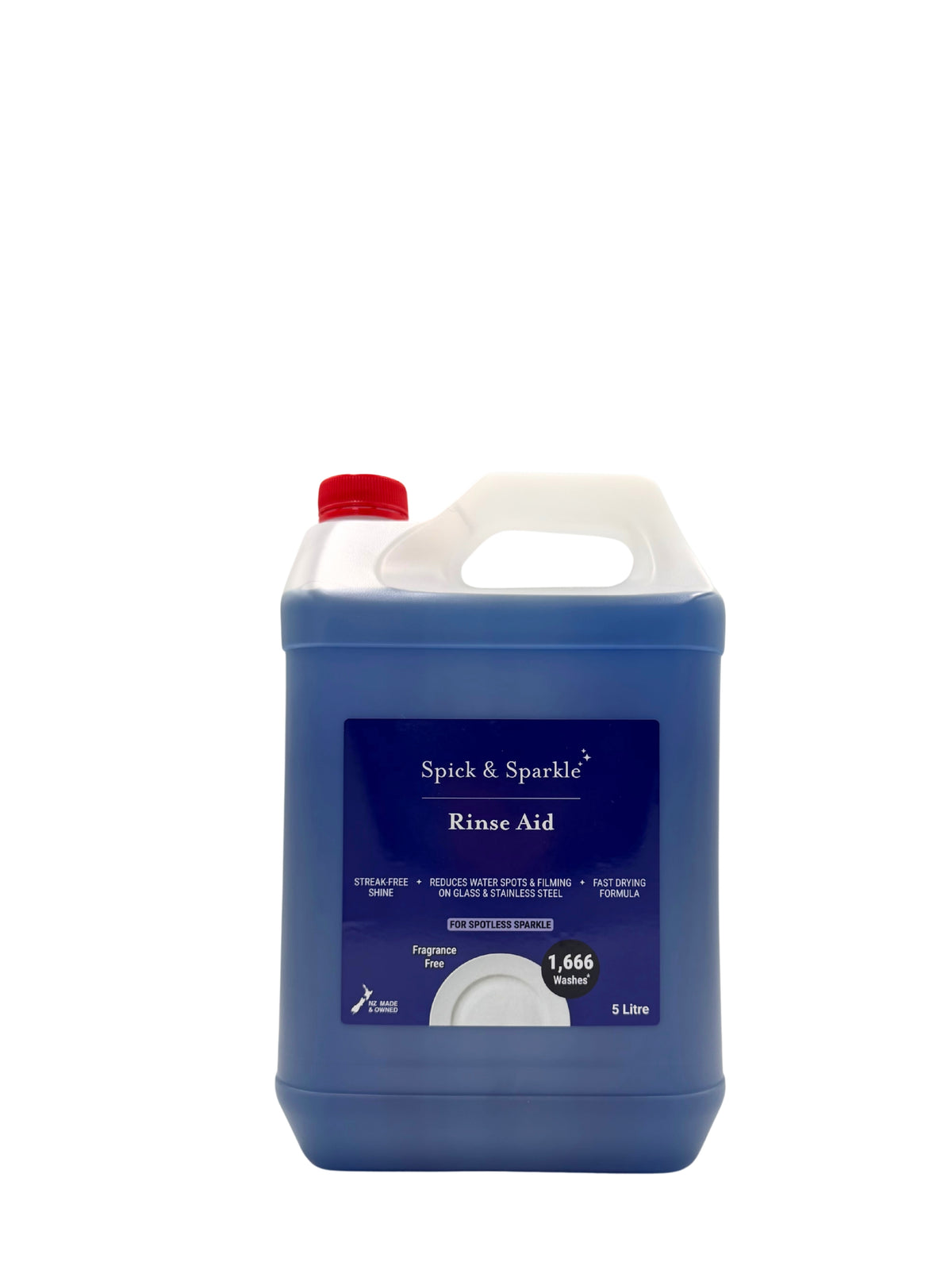 Spick & Sparkle Rinse Aid – Streak-Free Shine
