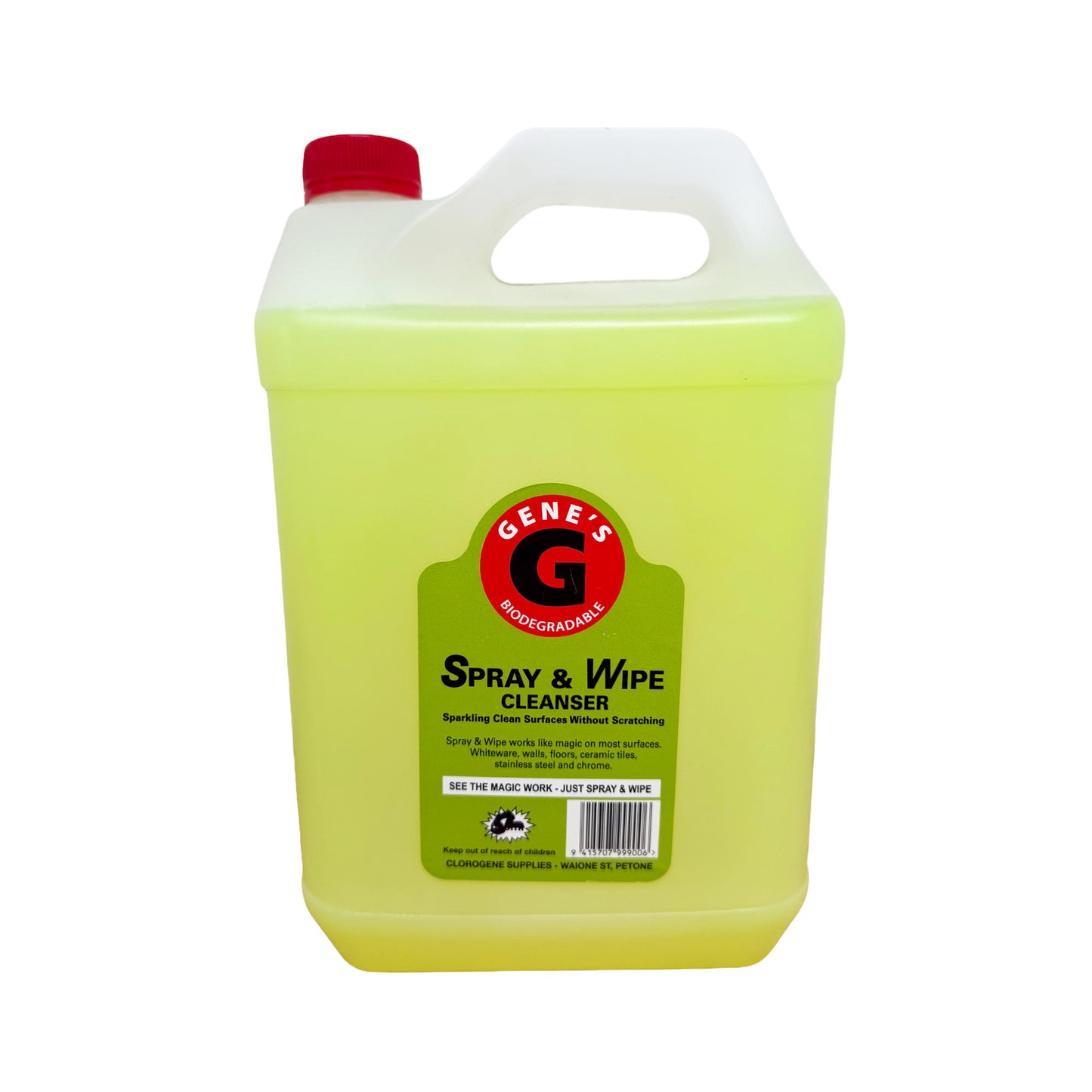 Gene’s Spray & Wipe – Multi-Purpose Surface Cleaner (NZ Made)