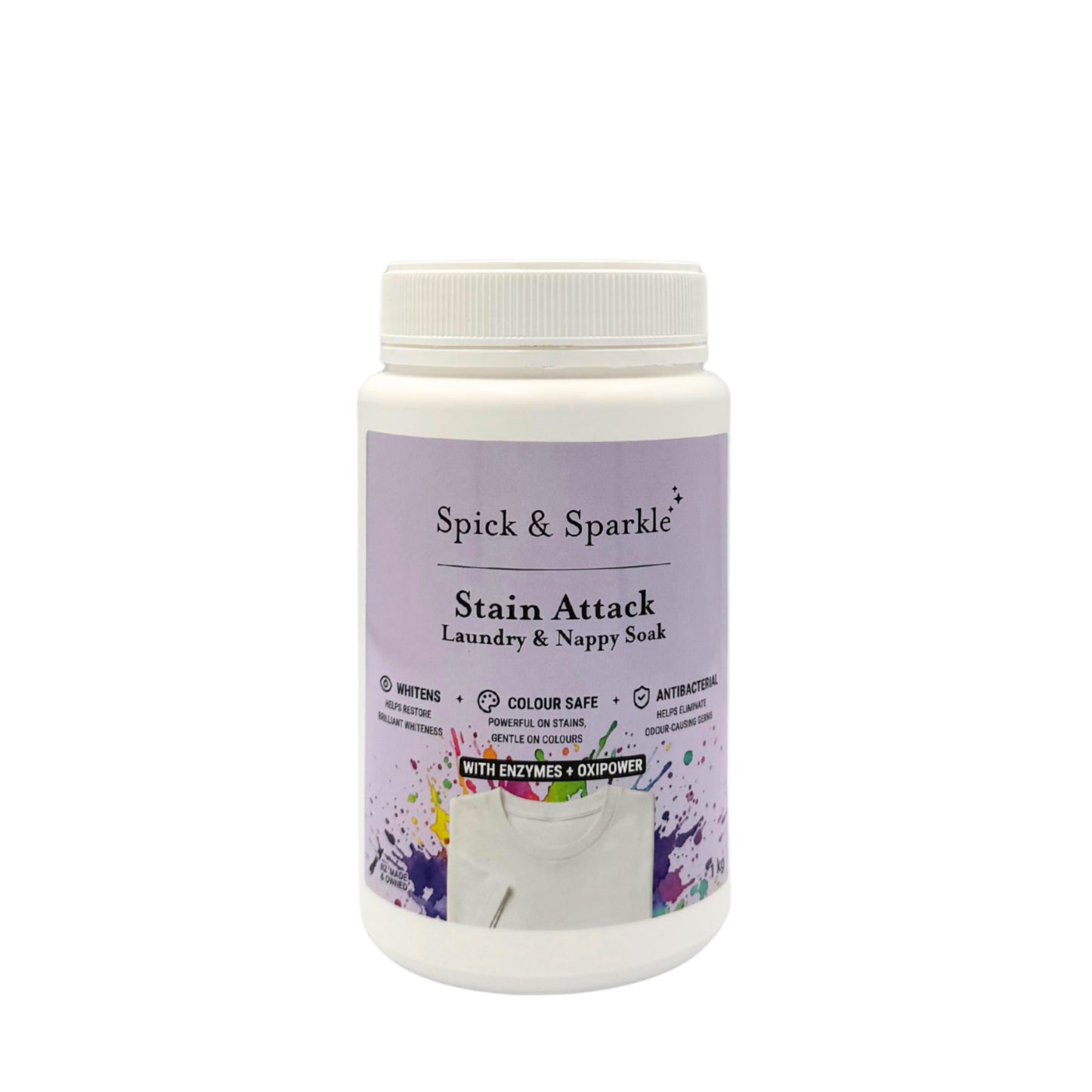 Gene’s Stain Attack – Laundry Stain Remover (NZ Made)