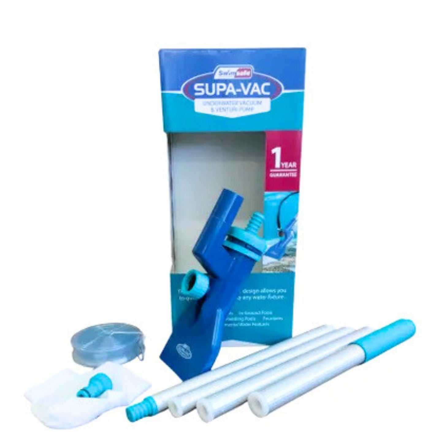 Swim Safe Supa Vac – Manual Pool Vacuum