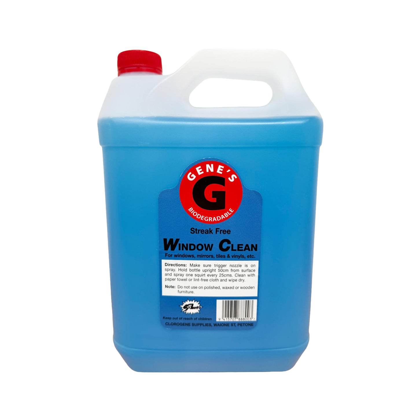 Gene’s Glass Cleaner – Streak Free Window and Glass Cleaner