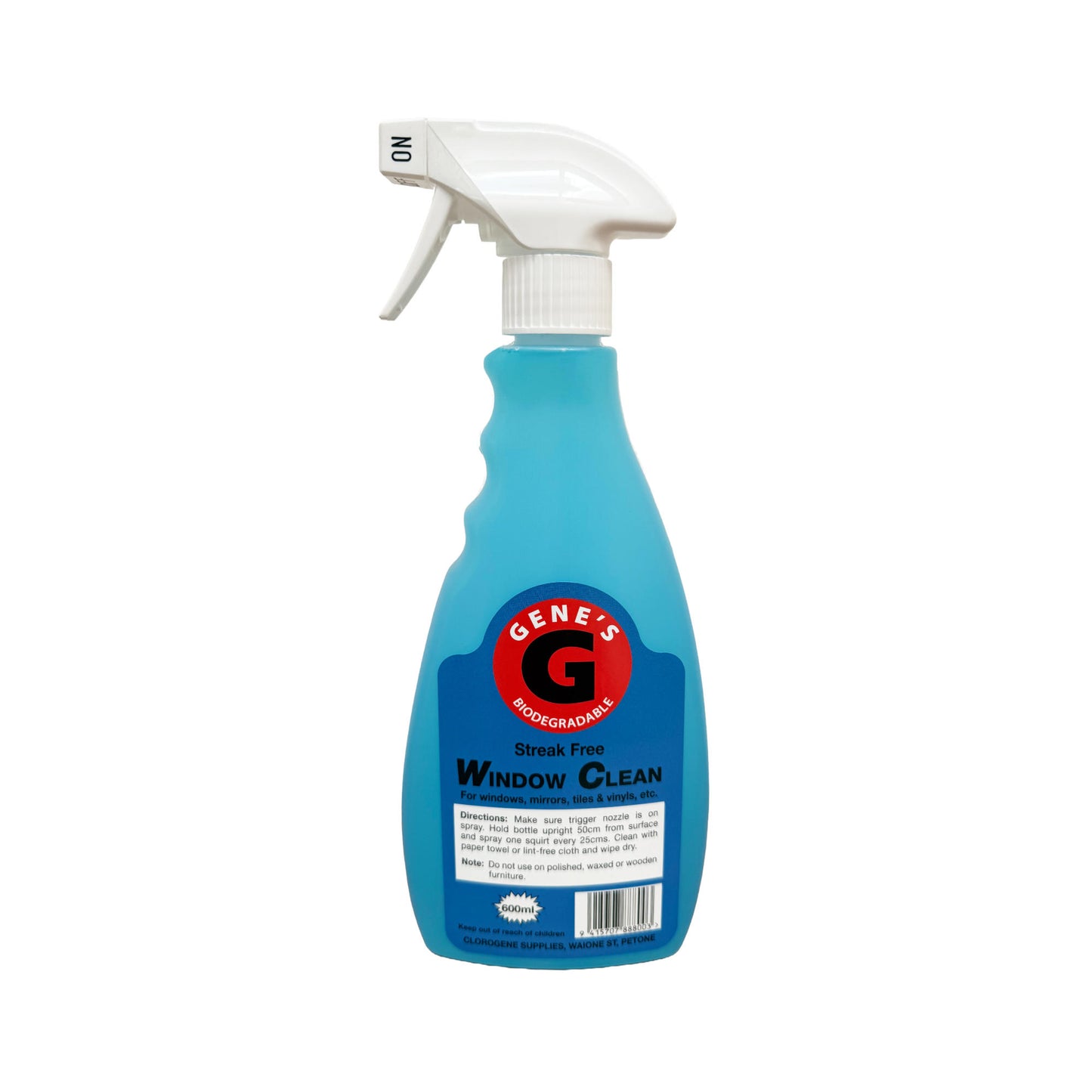 Gene’s Glass Cleaner – Streak Free Window and Glass Cleaner