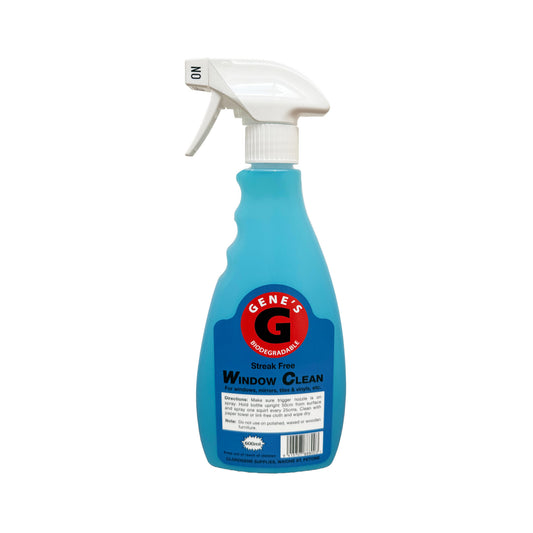 Gene’s Glass Cleaner – Streak Free Window and Glass Cleaner